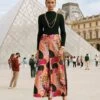 Palazzo Pant Abstract Print