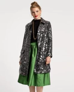 Barn Sequin Jacket Black