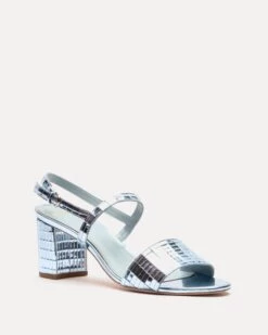 Bettina Sandal Disco Leather Celeste 9 Bettina Sandal Disco Leather Celeste -Clothing Store BETTINADL CELEST 02