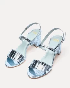 Bettina Sandal Disco Leather Celeste 11 Bettina Sandal Disco Leather Celeste -Clothing Store BETTINADL CELEST 04