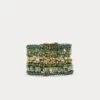 Crochet Bracelet Moss 2 Crochet Bracelet Moss -Clothing Store BRACELET GREEN 02