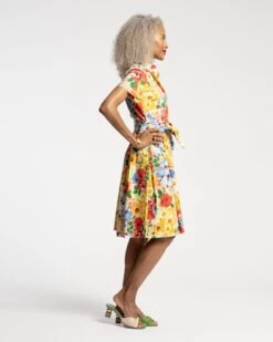 Bella Dress Picnic Print -Clothing Store Bella Dress Picnic 03