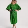 Bliss Midi Dress Green