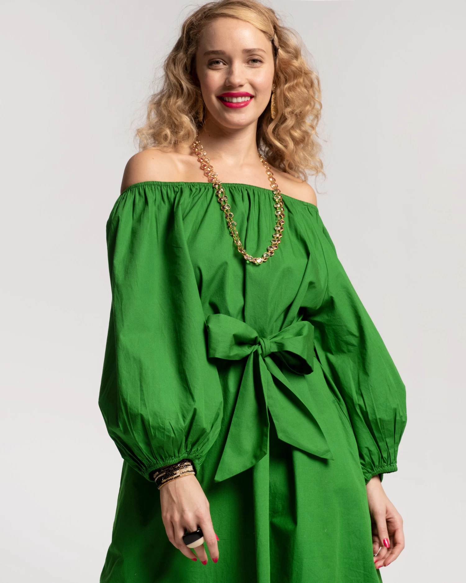 Bliss Midi Dress Green 5 Bliss Midi Dress Green - Image 3