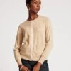Helen Wool Cardigan Gold