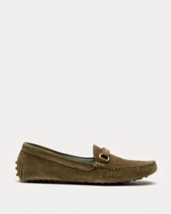 Charlie Loafer Suede Olive