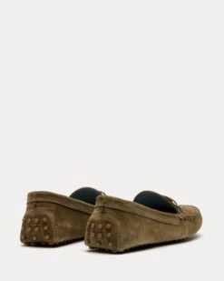 Charlie Loafer Suede Olive -Clothing Store CHARIESU OLIVE 03