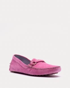Charlie Loafer Suede Pink -Clothing Store CHARIESU PINK 02