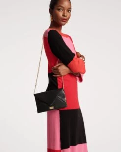 Cozy Maxi Dress Colorblock -Clothing Store COLORBLOCK DRESS 06
