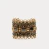 Steele Cuff Gold Green Black -Clothing Store CUFF INDIA 01