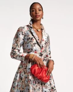Lucille Wrap Dress Poppy Party -Clothing Store Coat 03