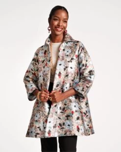 Cornelia Swing Jacket Poppy Party