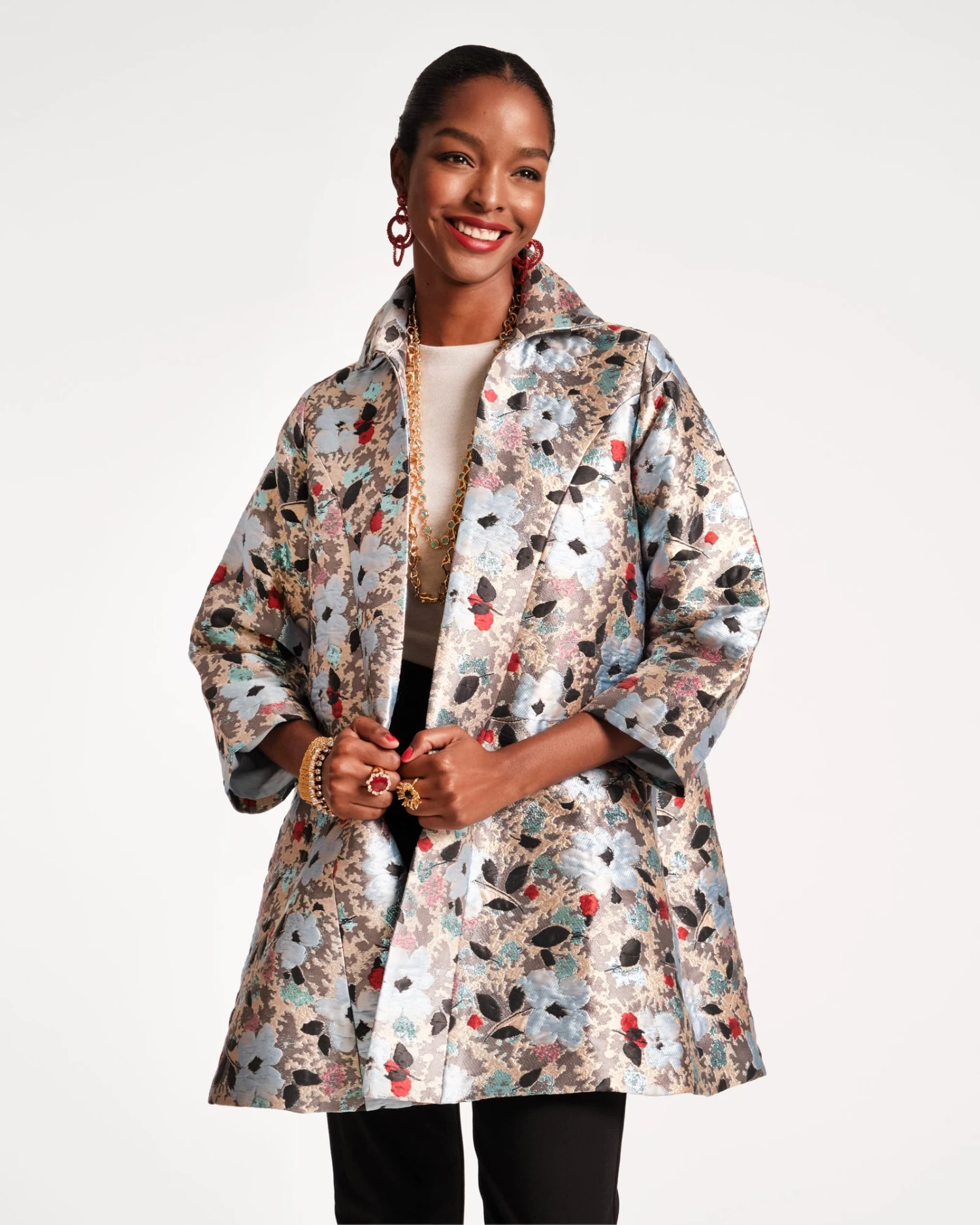 Cornelia Swing Jacket Poppy Party 3 Cornelia Swing Jacket Poppy Party