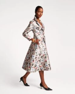 Lucille Wrap Dress Poppy Party -Clothing Store Coat 10