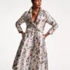 Lucille Wrap Dress Poppy Party -Clothing Store Coat 13