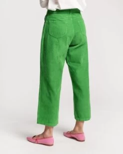 Jane Corduroy Pant Green -Clothing Store Corduroys 149