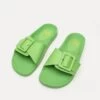 Daisy Slide Vegan Leather Green 1 Daisy Slide Vegan Leather Green -Clothing Store DAISYVL GREEN 03
