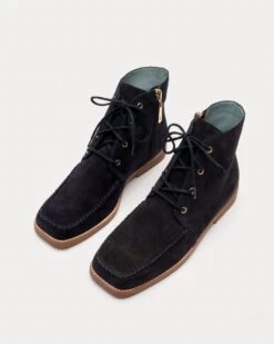 Davis Boot Suede Navy -Clothing Store DAVISSU NAVY 04