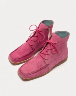 Davis Boot Suede Pink -Clothing Store DAVISSU PINK 04