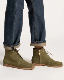 Davis Boot Suede Olive