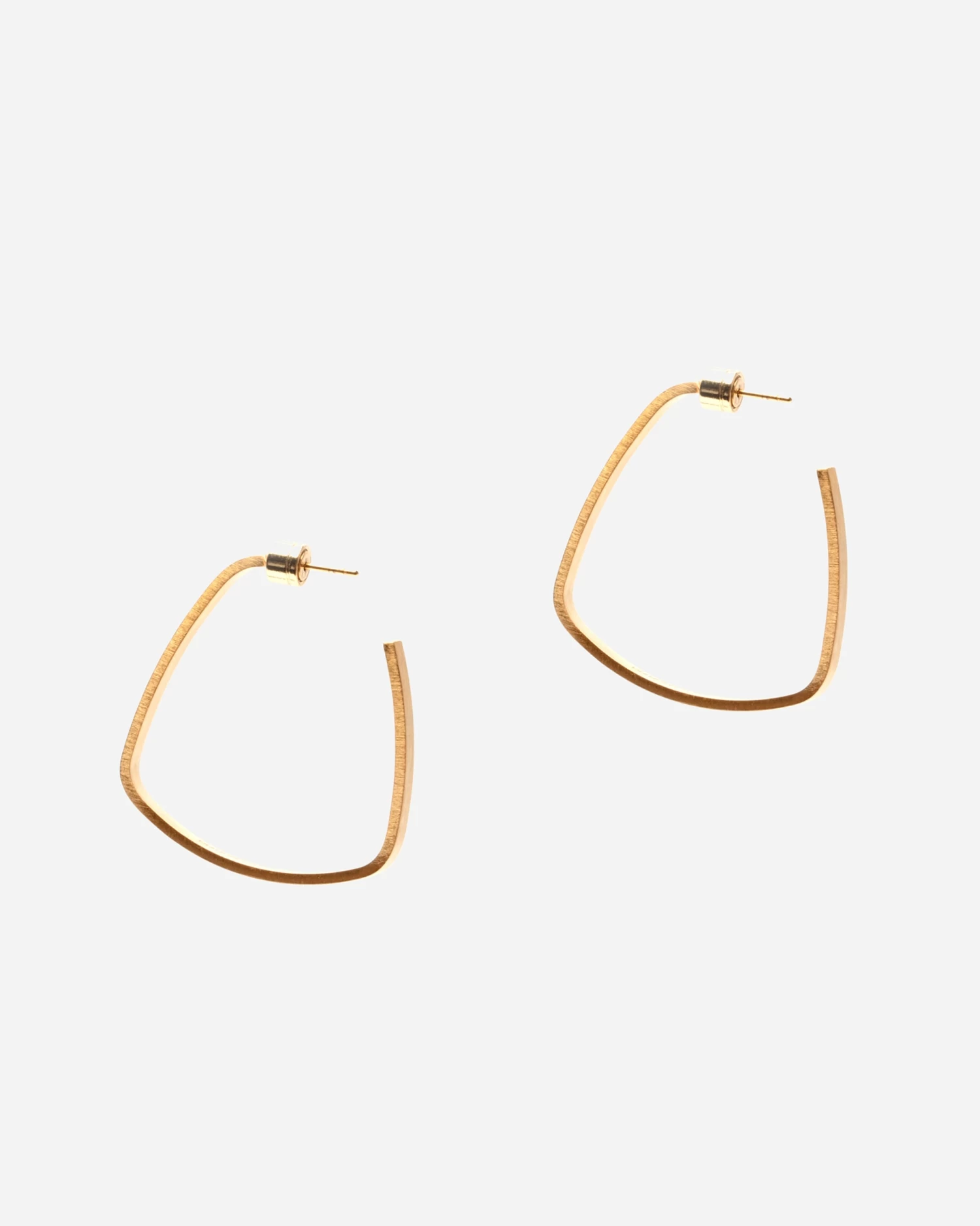 Small Square Hoop Earrings 3 Small Square Hoop Earrings