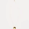 Sol Statement Pendant Necklace Gold -Clothing Store DD NECKLACE DISC 1