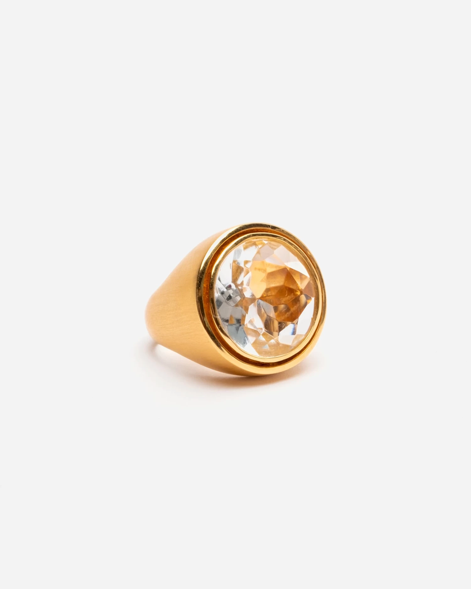 Signature Statement Ring Crystal 3 Signature Statement Ring Crystal