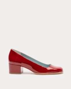 Doll Pump Soft Patent Red