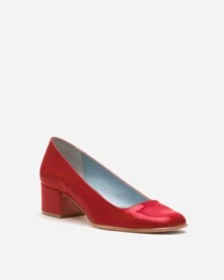 Doll Pump Soft Patent Red -Clothing Store DOLL RED 02