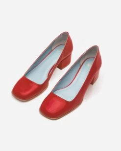 Doll Pump Soft Patent Red -Clothing Store DOLL RED 03