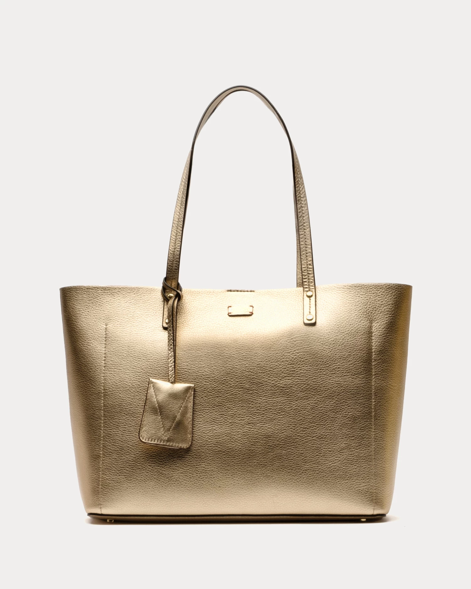 Trixie Tote Tumbled Leather Platino 3 Trixie Tote Tumbled Leather Platino