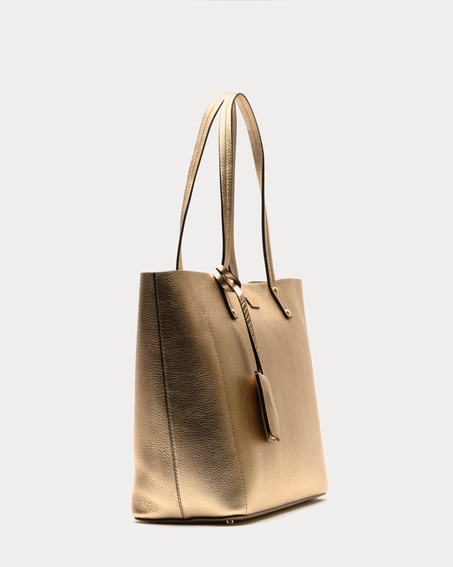 Trixie Tote Tumbled Leather Platino 6 Trixie Tote Tumbled Leather Platino - Image 4