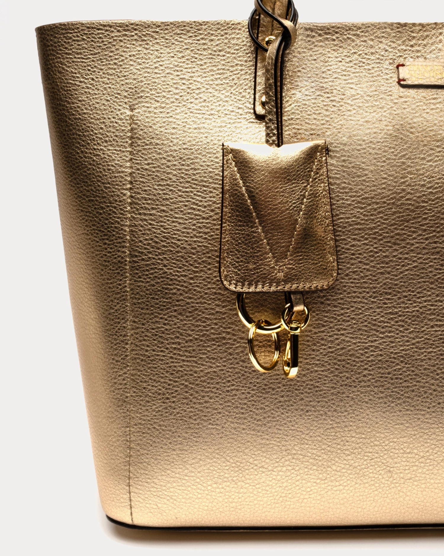 Trixie Tote Tumbled Leather Platino 7 Trixie Tote Tumbled Leather Platino - Image 5