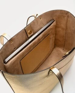 Trixie Tote Tumbled Leather Platino 16 Trixie Tote Tumbled Leather Platino -Clothing Store DSCF0114