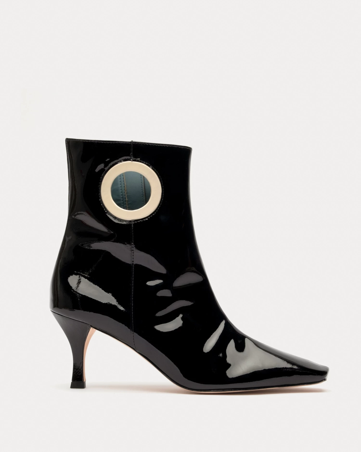 ZsaZsa Boot Soft Patent Black Oyster 4 ZsaZsa Boot Soft Patent Black Oyster - Image 2