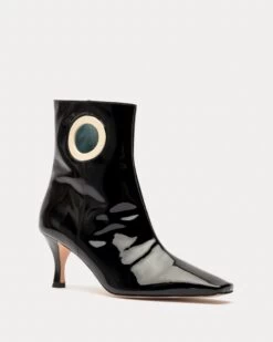 ZsaZsa Boot Soft Patent Black Oyster 9 ZsaZsa Boot Soft Patent Black Oyster -Clothing Store DSCF0841