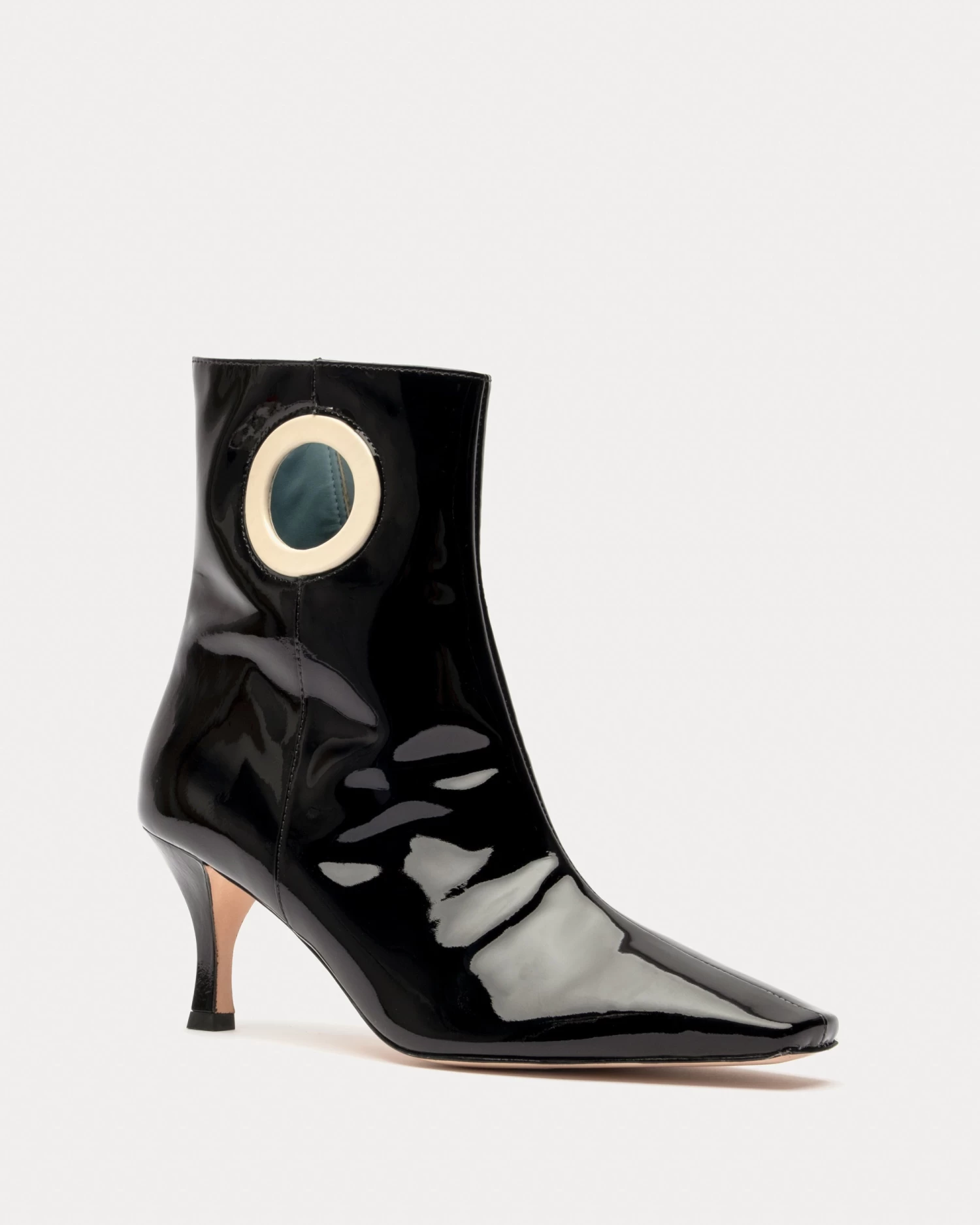 ZsaZsa Boot Soft Patent Black Oyster 5 ZsaZsa Boot Soft Patent Black Oyster - Image 3