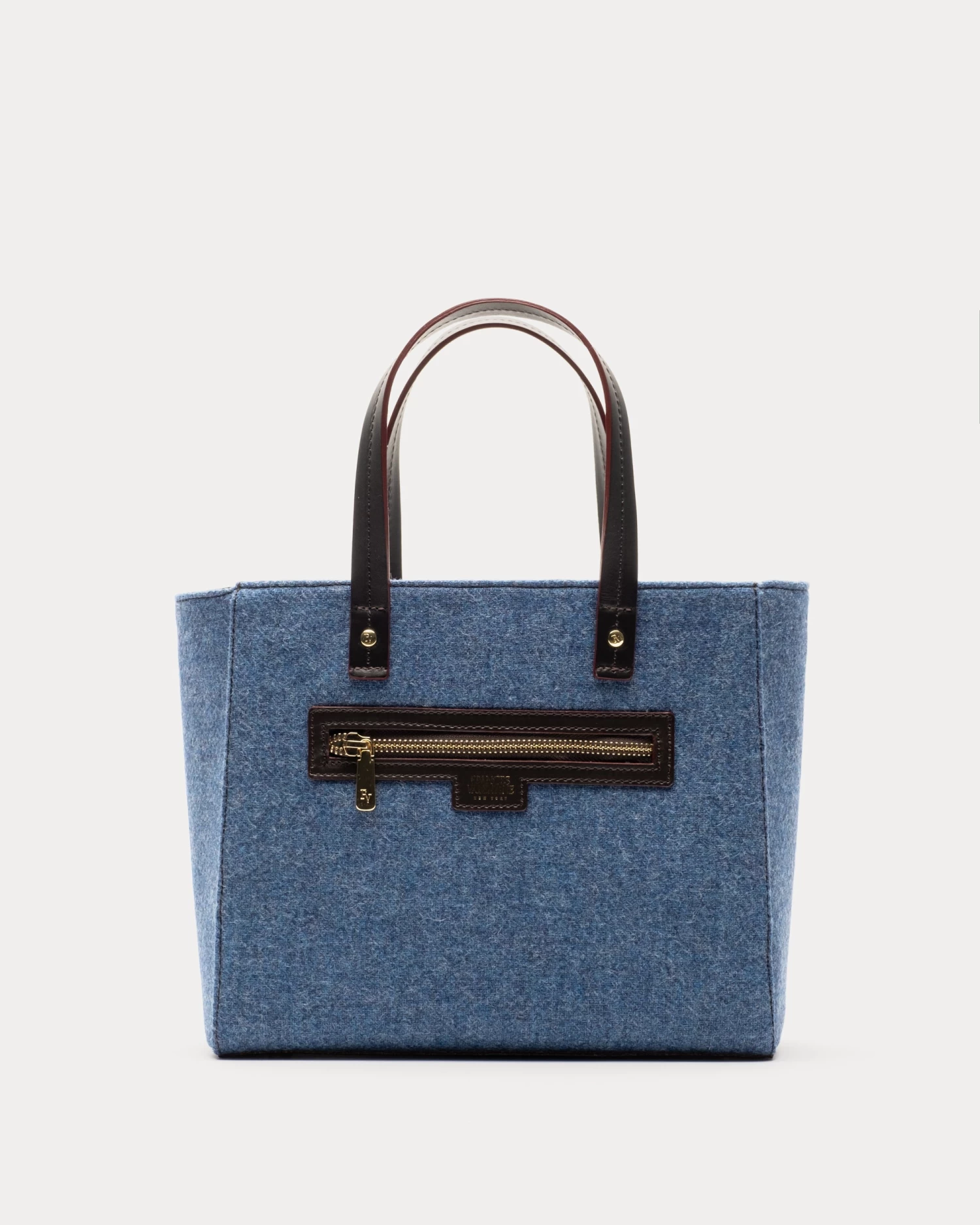 Henry Tote Wool Blue 3 Henry Tote Wool Blue