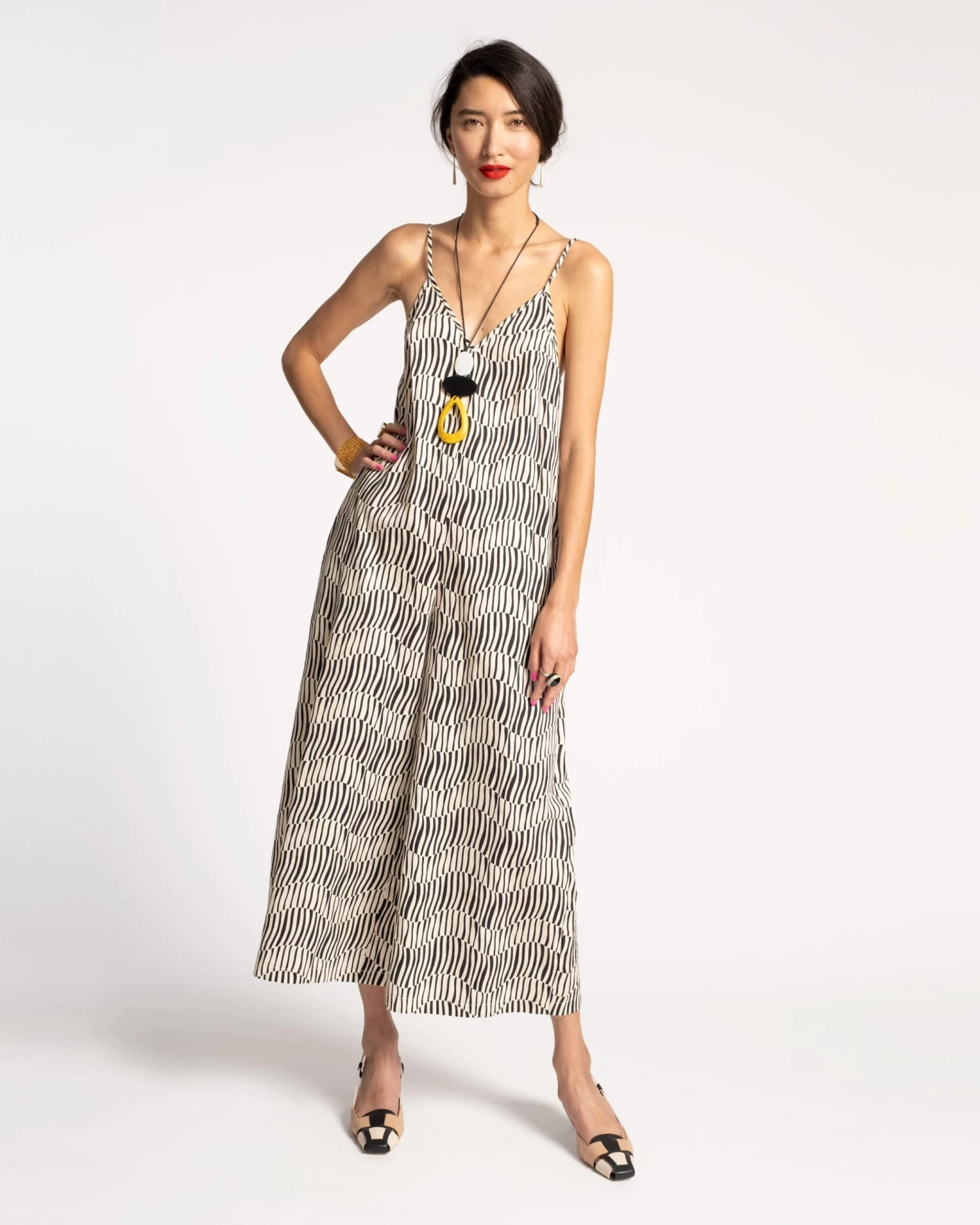 Cheree Tank Jumpsuit Zeba Print 3 Cheree Tank Jumpsuit Zeba Print