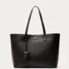 Trixie Tote Tumbled Leather Black -Clothing Store DSCF3975