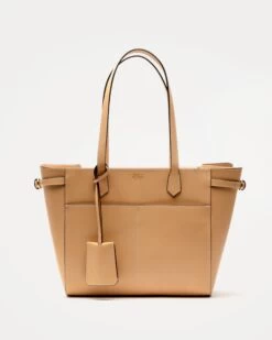 Brigetta Shopping Tote Vachetta Camel