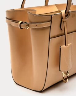 Brigetta Shopping Tote Vachetta Camel -Clothing Store DSCF4057