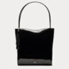 Nan Tote Soft Patent Black -Clothing Store DSCF9887