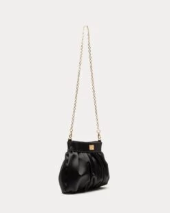 Nora Clutch Satin Black 9 Nora Clutch Satin Black -Clothing Store DSCF9967