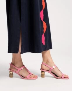 Kiki Mini Dot Heel Platino -Clothing Store Delightful Caftan Circle 04 a1e6f0b7 4bb8 498a a607 03bd6d528b6a