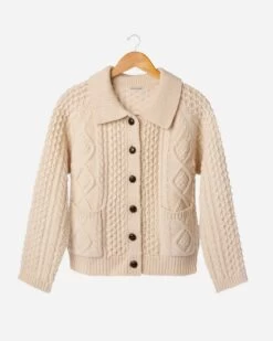 Wool Fisherman Sweater -Clothing Store FISHERMAN SWEATER 01