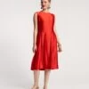 Florencia Dress Silk Red -Clothing Store FLORENCIA RED