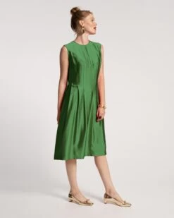 Florencia Dress Silk Emerald 9 Florencia Dress Silk Emerald -Clothing Store FLORENCIA green 02 6f4d5ba4 416c 4789 be07 de5d292e0612