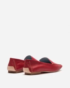 Elyce Loafer Leather Red -Clothing Store FV RE18 ELYCE RED 03 fe061d73 45e4 4aca bd7e a6e0738f1ffa