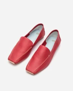 Elyce Loafer Leather Red -Clothing Store FV RE18 ELYCE RED 04 a9164d48 5d23 4a8d 9883 9d92ec9b7ecd